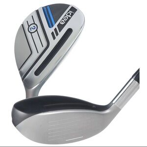 Adams Golf Men’s Hybrid #3- PW Golf Club in Silver and Black